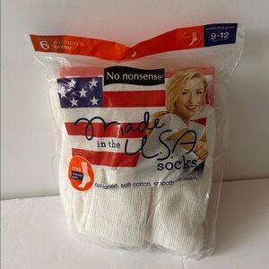 New No Nonsense Women’s Crew Socks 6 Pack